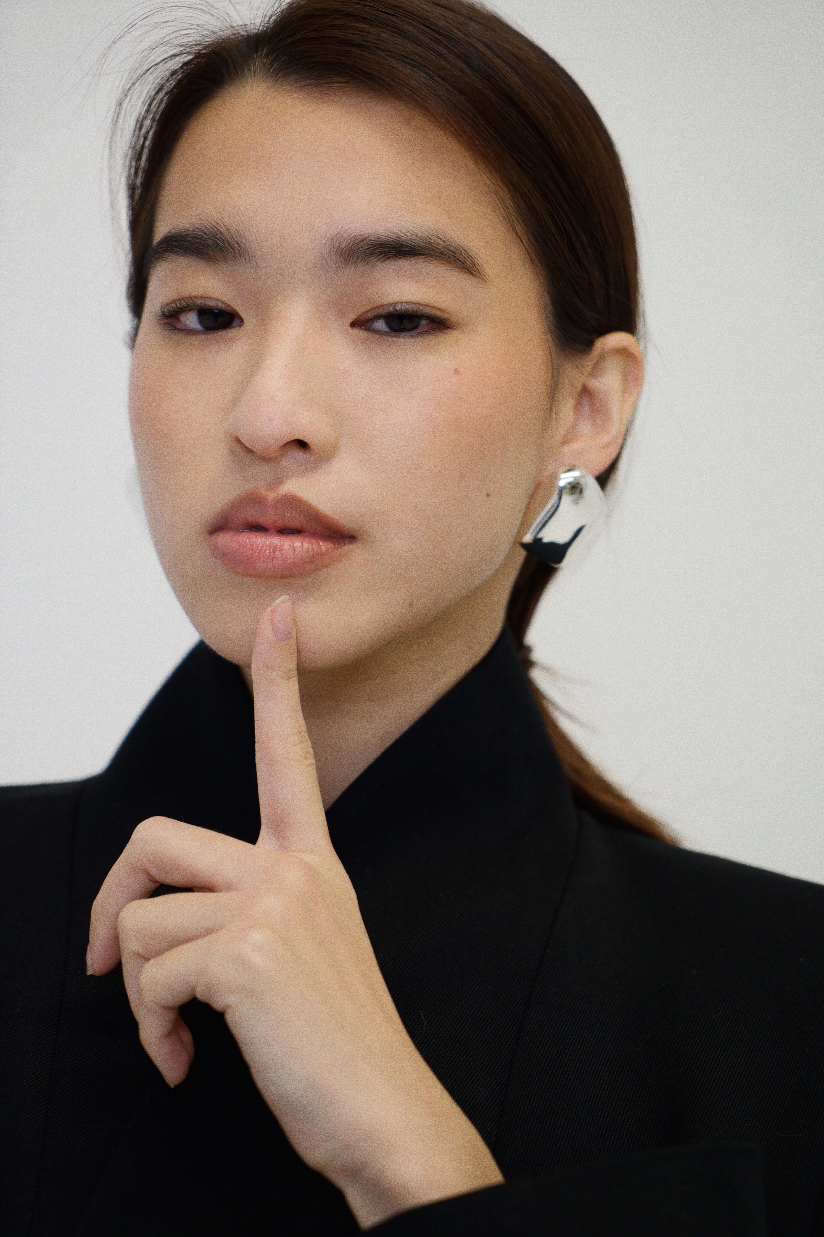 Aura Silver Bold Sculptural Earrings | Cold Edges – COLD EDGES JEWELLERY